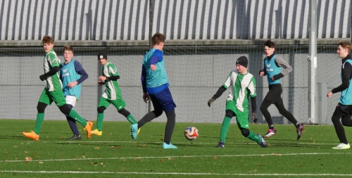 PU U17 FK Jaroměř - TJ Sokol Malšova Lhota, 27.1.2024, foto: Václav Mlejnek